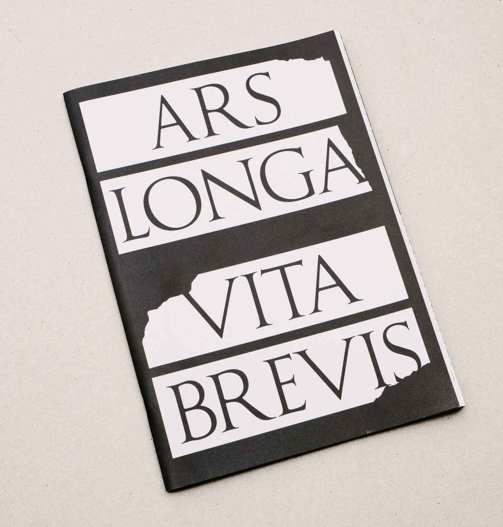 Bookcover Ars Longa Vita Brevis
